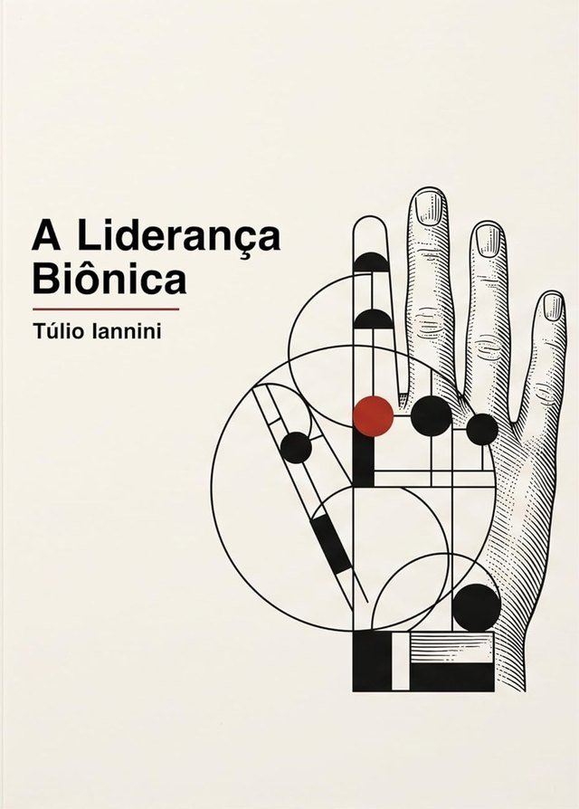 Capa do livro Liderança Biônica: A arte de liderar pessoas em tempos de inteligência artificial