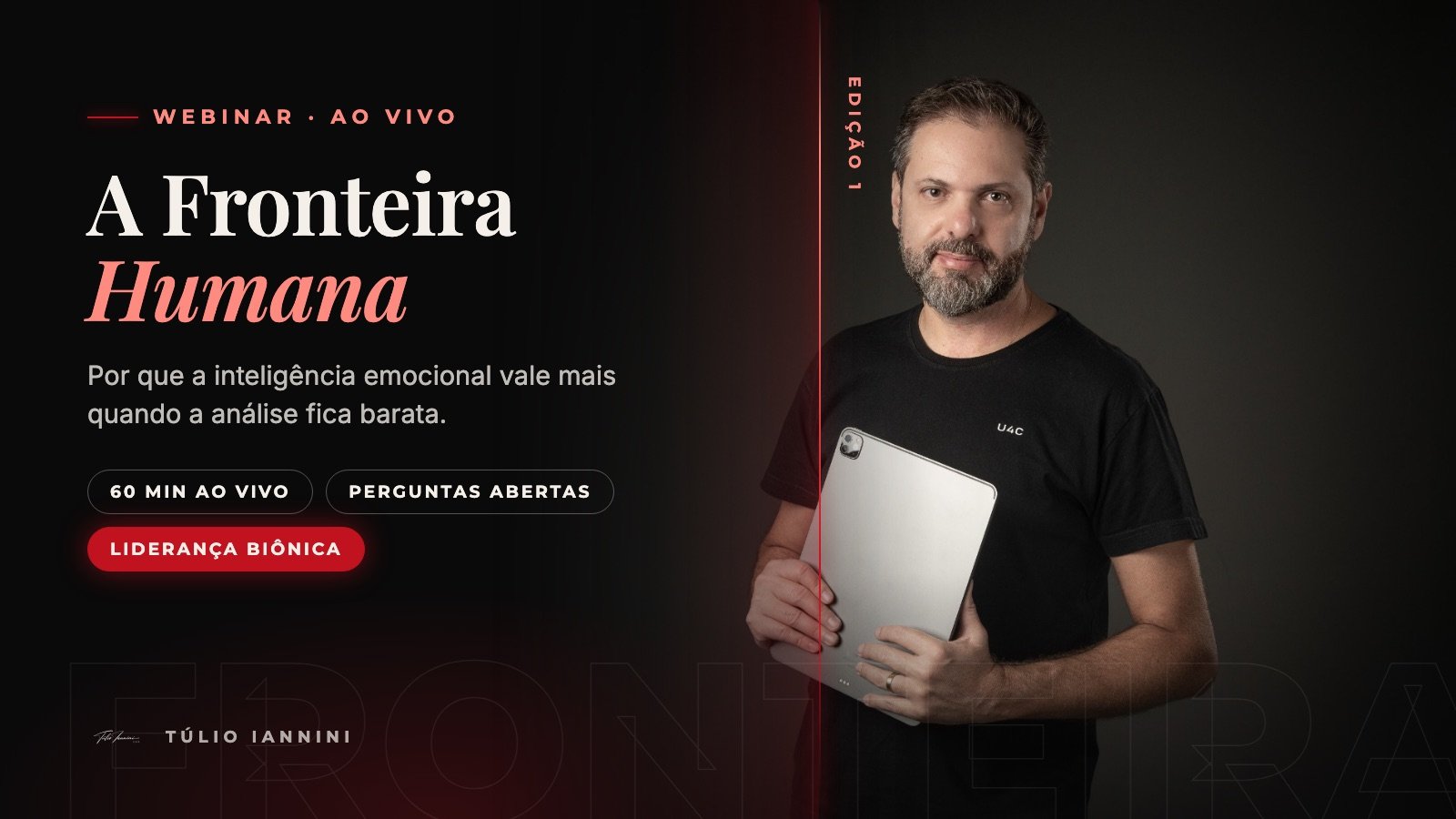 Webinar A Fronteira Humana